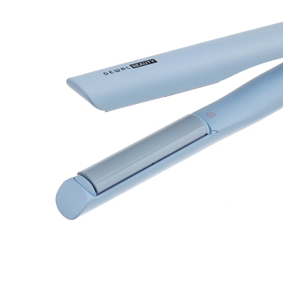 Щипцы для волос DEWAL BEAUTY Blossom 20x75 мм, голубые
