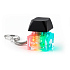 Брелок PUSH ME с LED подсветкой (фонарик), чёрный - Фото 2