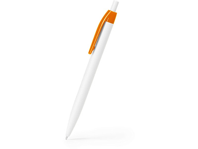 Ручка пластиковая шариковая HINDRES (Оранжевый)