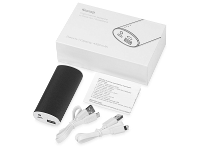 Внешний аккумулятор Квазар, 4400 mAh