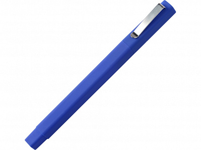 Ручка шариковая пластиковая Quadro Soft (Синий)