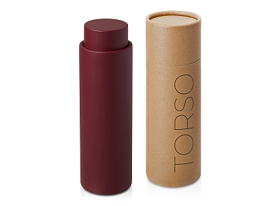 Вакуумный термос с медной изоляцией Torso, 480 мл (Бургунди)
