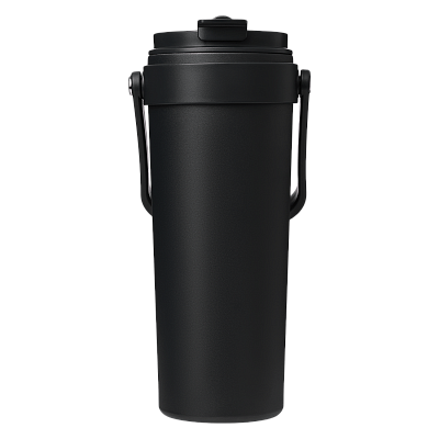 Термокружка вакуумная Соло (Solo), черная (Чёрный)