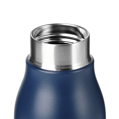 Термобутылка вакуумная герметичная Севилла (Sevilla), синяя