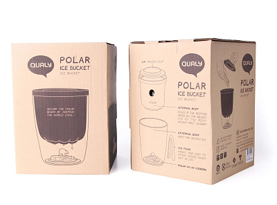 Ведро для льда Полярный медведь Polar 