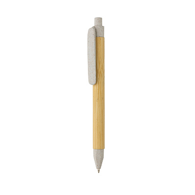 Ручка с корпусом из переработанной бумаги FSC® (Кремовый;)