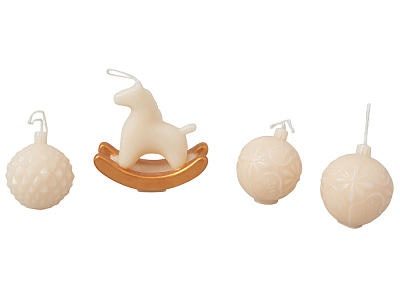 Набор свечей в подарочной коробке Noel