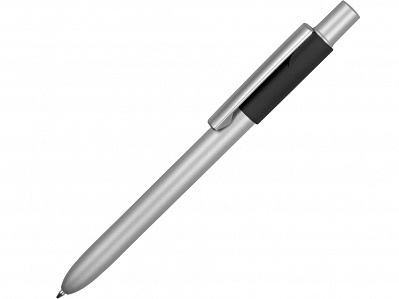 Ручка металлическая шариковая Bobble (Серый/черный)