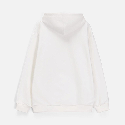 Худи унисекс оверсайз Songo, молочно-белое