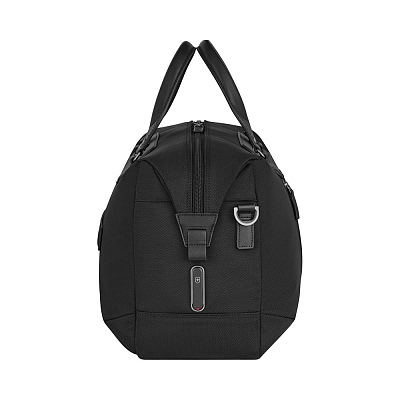 Дорожная сумка VICTORINOX Architecture Urban2 Compact Weekender, черный, полиэстер/кожа, 47x23x31 см, 32 л