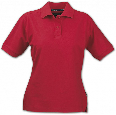 Рубашка поло женская Semora, красная (Красный)
