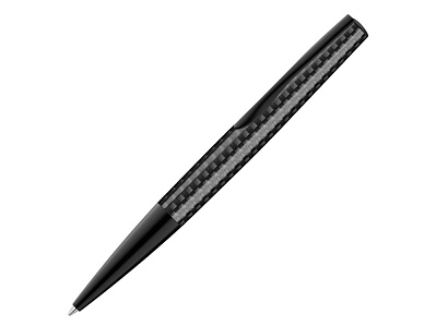 Ручка шариковая металлическая Elegance из карбонового волокна (Черный)
