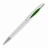 Ручка шариковая "Sophie", белый с зеленым - Фото 1