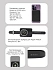 Беспроводной магнитный ПЗУ VLP Dual Magsafe PowerBank 5000, черный - Фото 4