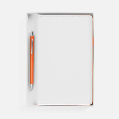 Набор White Shall, бело-оранжевый