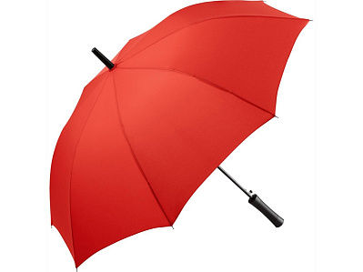 Зонт-трость Resist с повышенной стойкостью к порывам ветра (Красный)