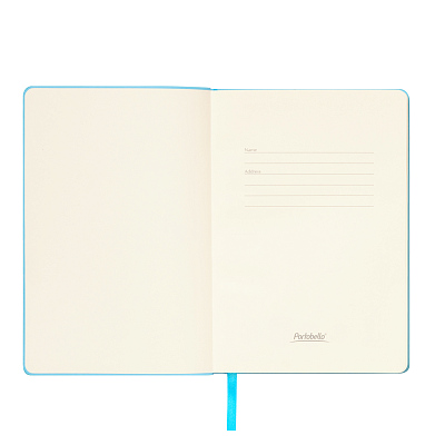 Ежедневник Спарк (Spark) недатированный, лазурный (с упаковкой, со стикерами)