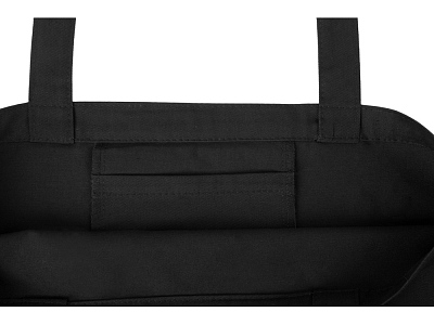 Сумка Levy хлопковая с широким дном, 240 г/м2