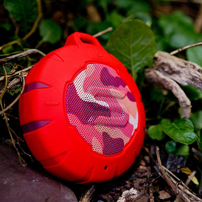 Портативная колонка SOUL STORM Camo, красный