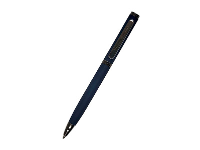 Ручка металлическая шариковая Firenze, софт-тач (Синий)