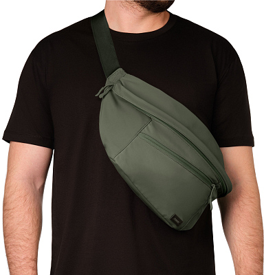 Сумка через плечо (cross body) Бостон (Boston), зеленая