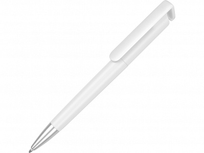 Ручка-подставка Кипер (Белый/серебристый)