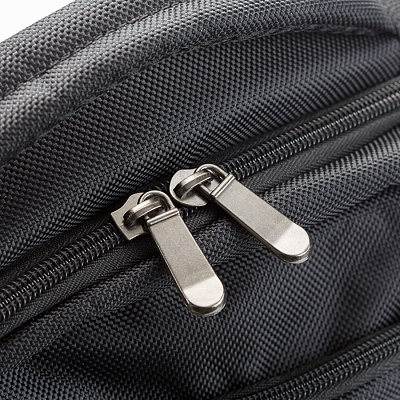 Рюкзак TORBER FORGRAD с отделением для ноутбука 15", чёрный, полиэстер, 46 х 32 x 13 см