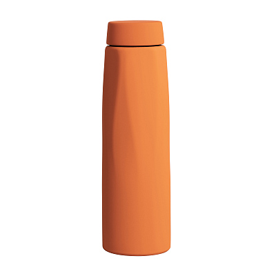 Термос "Calypso" 500 мл, покрытие soft touch, коробка, оранжевый