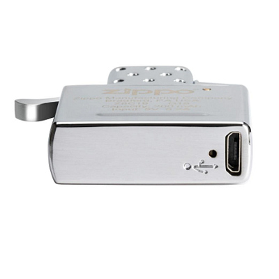 Электронный вставной блок для широкой зажигалки Zippo, нержавеющая сталь