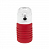 Бутылка для воды складная с карабином SPRING, 550/250 мл,  силикон - Фото 1