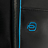 Сумка с отделением для ноутбука Piquadro Blue Square, черная - Фото 7
