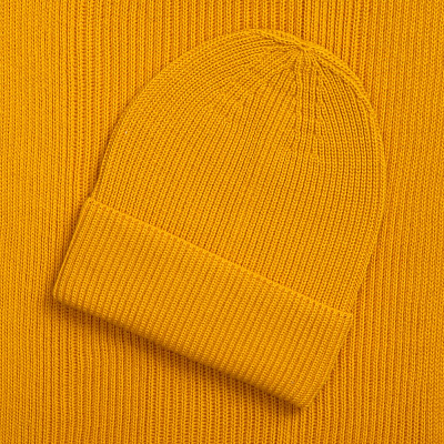 Шапка Nobilis Mono, желтая (медовая)