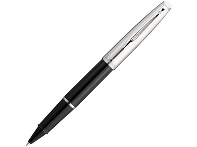 Ручка-роллер Embleme (Черный, серебристый)