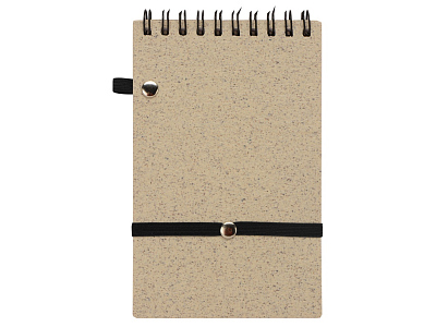 Блокнот Toledo S с обложкой из пшеницы и пластика