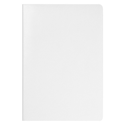 Ежедневник Galaxy недатированный, гибкая обложка, срез голограф. фольга, белый