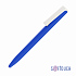 Ручка шариковая "Clive", покрытие soft touch, синий с белым - Фото 1