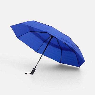 Складной зонт Dome Double с двойным куполом  (Синий)