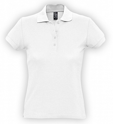 Рубашка поло женская Passion 170, белая (Белый)