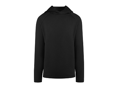 Толстовка с капюшоном Zair, унисекс (Чёрный)