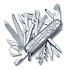 Нож перочинный VICTORINOX Swiss Champ, 91 мм, 31 функция, полупрозрачный серебристый - Фото 1