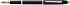 Перьевая ручка Cross Century II Black lacquer, черный лак с позолотой 23К, перо M - Фото 1