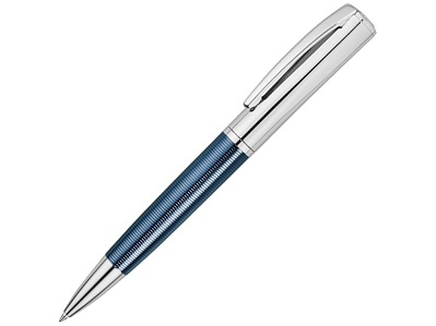 Ручка металлическая шариковая Conquest Blue (Синий/серебристый)