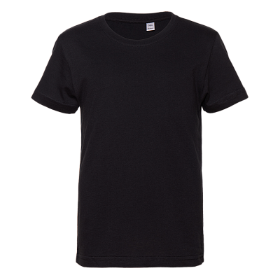 Футболка детская STAN хлопок 140, 06U (Чёрный)