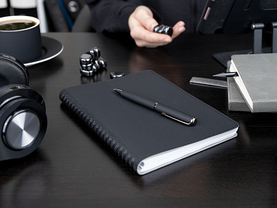 Ручка шариковая Inkish Gunmetal, серая