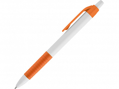 Шариковая ручка с противоскользящим покрытием AERO (Оранжевый)