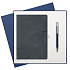 Подарочный набор Teolo, синий (ежедневник, ручка) - Фото 1