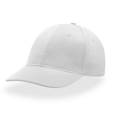 Бейсболка START SIX, 6 клиньев, застежка на липучке (Белый)
