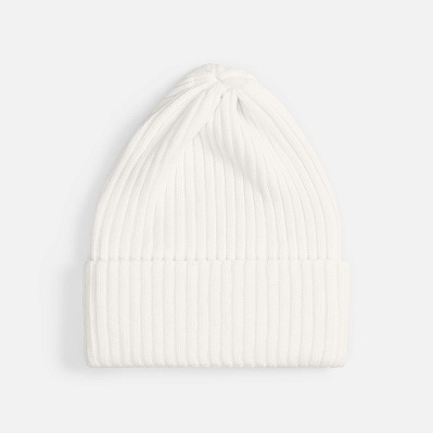 Шапка Yong, ярко-голубая (Белый)