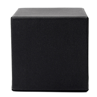 Настольный органайзер с бумажными стикерами Nivora, черный