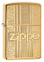 Зажигалка ZIPPO Pattern Design с покрытием High Polish Brass, латунь/сталь, золотистая, 38x13x57 мм - Фото 1